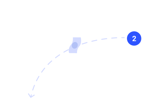 Flecha indicadora del paso siguiente