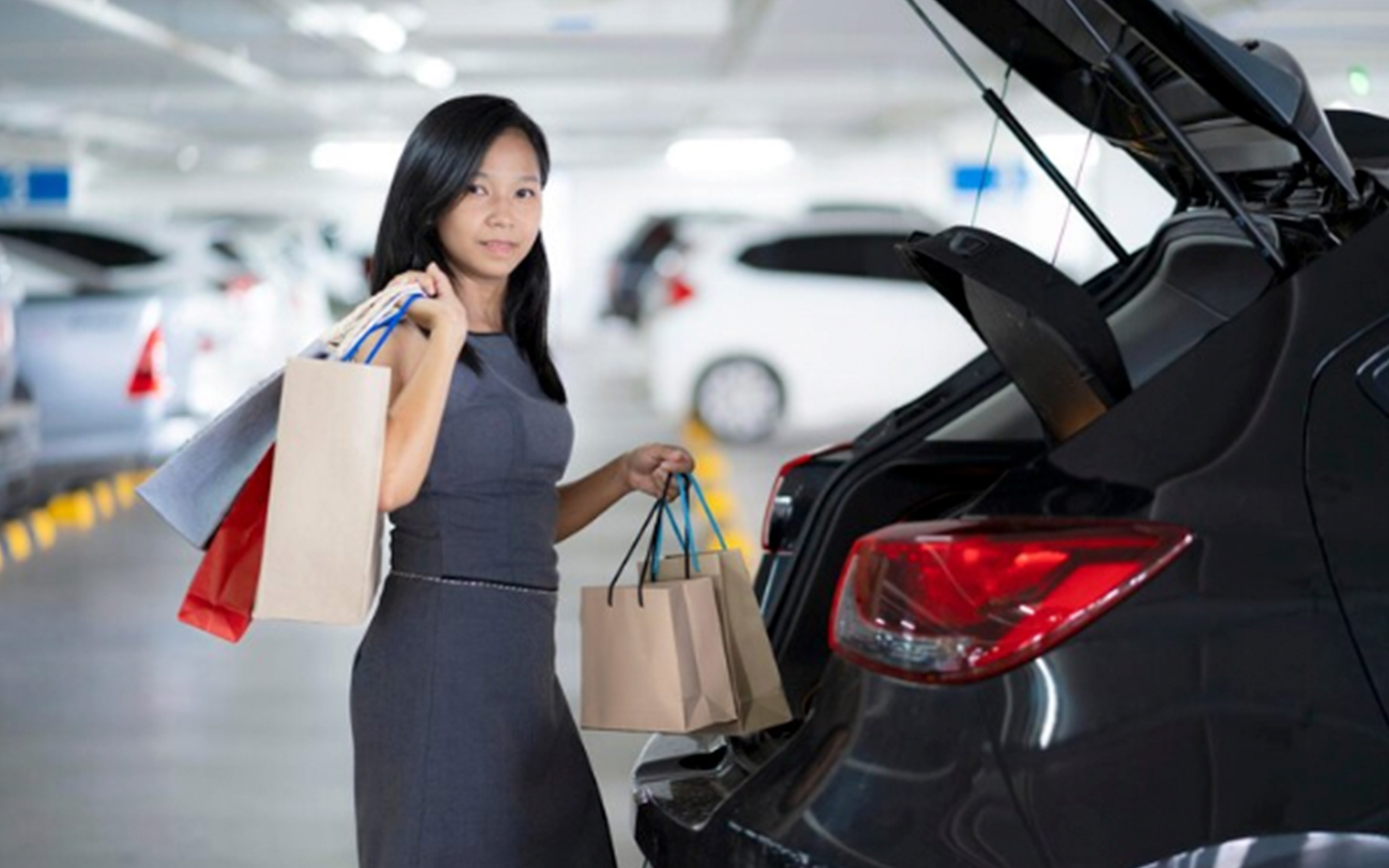 Qué pasa si no pago el estacionamiento en el mall